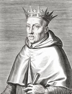 Król Portugalii Henryk I i kardynał. Henryk I. Portret. autorstwa Unknown artist