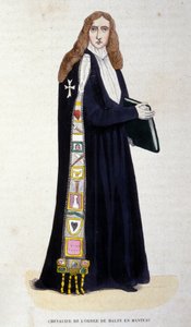 Kawaler Orderu Maltańskiego w Grawerowanym Płaszczu XIX wiek autorstwa Unknown artist
