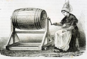 Odpływ w Normandii w „Cuda przemysłu” Louisa Figuier autorstwa Unknown artist