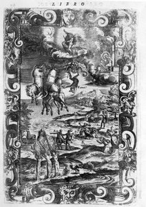 The Fall of Phaeton (Phaethon) – w „”Les Metamorphoses”” Ovide – Editions de Paris autorstwa Unknown artist
