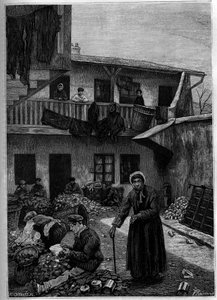 Szmaciarze: triage z natury. Grawerowanie w „Dzienniku młodości”” autorstwa Unknown artist
