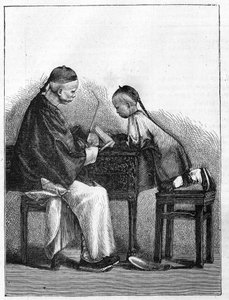Życie w Chinach w XIX wieku: wykład autorstwa Unknown artist