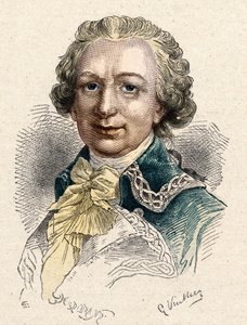 Louis Antoine, hrabia Bougainville (1729-1811), francuski nawigator. autorstwa Unknown artist