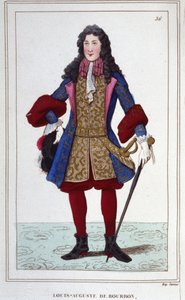 Ludwik Auguste de Bourbon, książę Maine (1670-1736). Francuski książę. autorstwa Unknown artist