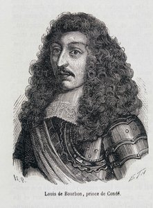 Ludwik II Burbon, książę Conde (Bourbon-Conde), znany jako Le Grand Conde (1621-1686). autorstwa Unknown artist