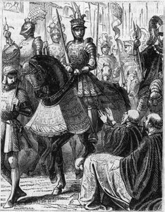 Ludwik XII (1462-1516) wchodzący do Genes (Włochy). autorstwa Unknown artist