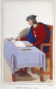 Ludwik XII (1462-1515), król Francji grawerowanie 1830 autorstwa Unknown artist