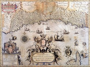 Mapa Republiki Genów autorstwa Unknown artist