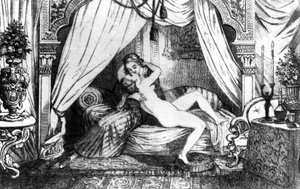 Marinette - w „Historii mojego życia” Casanovy. Bruksela 1872. autorstwa Unknown artist