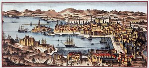 Marsylia w 1680 r. - B.N. autorstwa Unknown artist