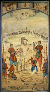 Męczeństwo błogosławionego Marchanda Cochinchina autorstwa Unknown artist