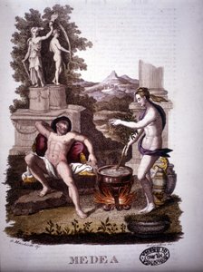 Medea - w słowniku mitologicznym autorstwa Unknown artist