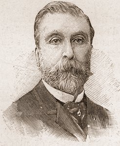 Członkowie Akademii Francuskiej w 1895 r.: portret Ludovica Halevy