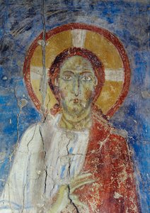 Malowidła ścienne w kościele klasztoru benedyktynów w Lambach, Górna Austria (fresk) autorstwa Unknown artist