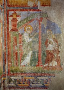 Malowidła ścienne w kościele klasztoru benedyktynów w Lambach, Górna Austria (fresk) autorstwa Unknown artist