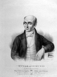 Muzio Clementi (1752-1832), włoski pianista i kompozytor autorstwa Unknown artist