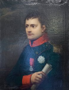 Napoleon I, cesarz Francuzów i król Włoch, początek XIX wieku (olej na płótnie) autorstwa Unknown artist