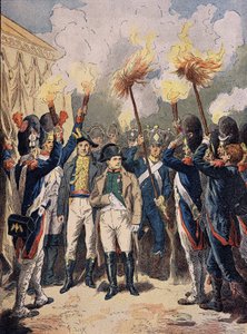 Napoleon i jego armia, w grudniu 1805 roku, w przeddzień Austerlitz. autorstwa Unknown artist