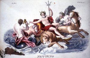 Neptun - grawer autorstwa Unknown artist