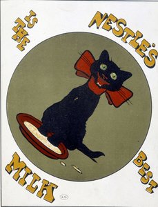 Nestlé to najlepsze mleko - reklama Nestlé autorstwa Unknown artist
