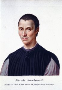 Niccolo di Bernardo dei Machiavelli (Nicolas Machiavel autorstwa Unknown artist