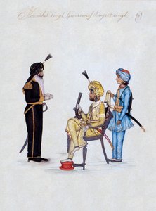 „Nounihal Singh Wnuk Ranjeeta Singha” autorstwa Unknown artist