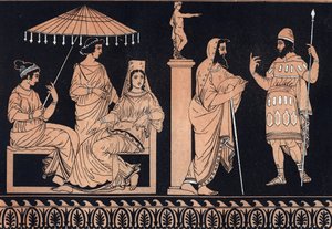 Odyseja Homera - Ulisses na dworze Alcinousa - Odyssee d