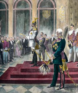 Przemówienie inauguracyjne Reichstagu wygłoszone przez Wilhelma II 6 maja autorstwa Unknown artist