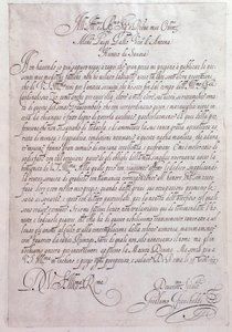Strona z Tokraty „” Girolamo Frescobaldi (1583-1643) Włoski kompozytor „” 1637. Bolonia, Muzeum Miejskie autorstwa Unknown artist