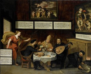 Pokój wzywający Kościoły do tolerancji autorstwa Unknown artist