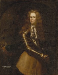 Philippe Christophe hrabia de Kœnigsmark, oficer kawalerii na dworze hanowerskim - Portret hrabiego Philippe Christopha von Koenigsmarck (1665-1694), Anonim . Olej na płótnie. Rozmiar: 150,5x121cm. Muzeum Narodowe w Sztokholmie autorstwa Unknown artist