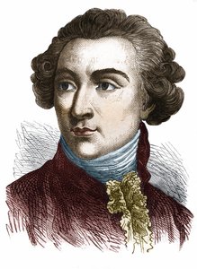 Pierre Choderlos de Laclos (1741-1803), francuski pisarz. autorstwa Unknown artist