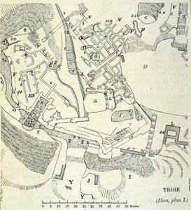 Plan Troi: Wykopaliska Heinricha Schliemanna autorstwa Unknown artist