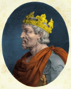 Portret Pepin Brief (ok. 714 - 768). autorstwa Unknown artist