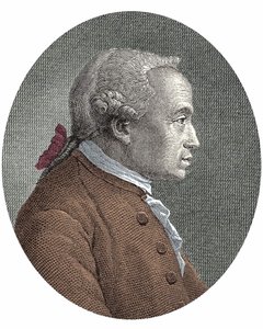 Portret (Immanuela) Emmanuela KantKanta (1724 - 1804) niemieckiego filozofa autorstwa Unknown artist