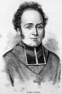 Portret opata Ferdynanda Francois Chatela (1795-1857), założyciela Kościoła francuskiego w czasie rewolucji lipcowej. autorstwa Unknown artist