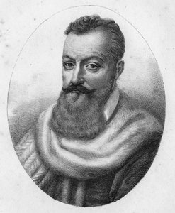 Portret Achillesa de Harlay, hrabiego Beaumont Magistrat (1536-1619). autorstwa Unknown artist