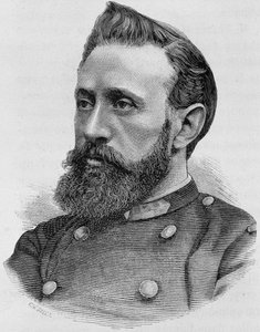 Portret Adolphe Alphonse Assi (1840 - 1886). Rycina z końca XIX wieku w „Histoire de France” H. Martina. autorstwa Unknown artist