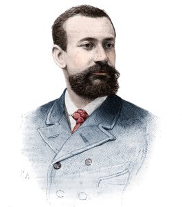 Portret Alberta I Grimaldiego (Albert Honore Charles) (1848-1922), księcia Monako (1889-1922) w „The Illustrious World”, 21 września autorstwa Unknown artist