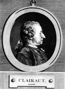Portret Alexis Claude Clairaut (1713-1765) Francuski matematyk. autorstwa Unknown artist