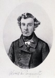 Portret Alexisa de Tocqueville autorstwa Unknown artist