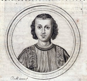 Portret Amedeusza VII Sabaudii, znanego jako Czerwony Hrabia. autorstwa Unknown artist