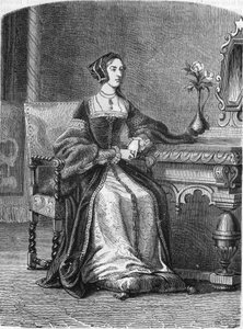 Portret Anny de Boleyn (Anna lub Ann Bolin i Anne Bullen autorstwa Unknown artist