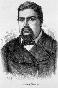Portret Antoniego Thoureta autorstwa Unknown artist