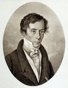 Portret Augustyna Fresnela (1788-1827), francuskiego fizyka. autorstwa Unknown artist