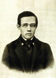 Portret Bedricha Smetany (1824-1884), czeskiego kompozytora i pianisty autorstwa Unknown artist