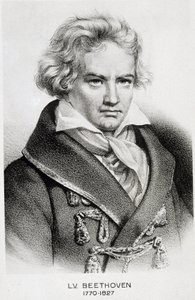 Portret Beethovena (1770 - 1827). autorstwa Unknown artist