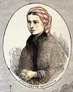 Portret Bernadetty Soubirous (1844-1879). autorstwa Unknown artist