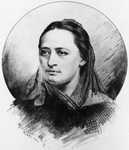 Portret Bożeny Nemcovej autorstwa Unknown artist