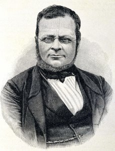 Portret Camillo Benso, hrabiego Cavour (1810-1861), włoskiego męża stanu, po zdjęciu z 1860 r. autorstwa Unknown artist